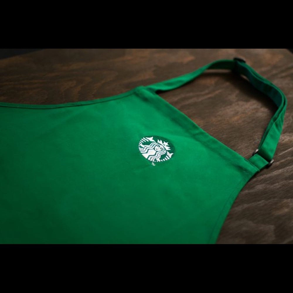 2 Official Green Starbucks Aprons